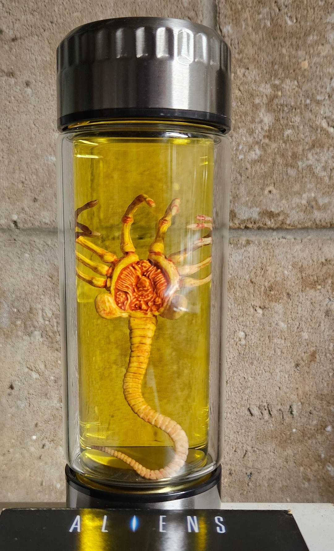 Alien Jar Xenomorph Specimen Facehugger Embryo Glass Jar Movie Prop Replica Etsy