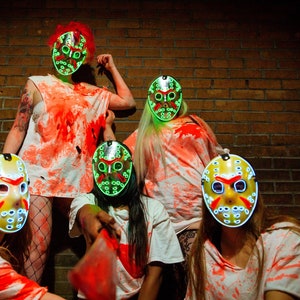 Friday The 13th Jason Voorhees Glow Mask