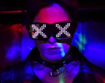 Programmable LED Glasses