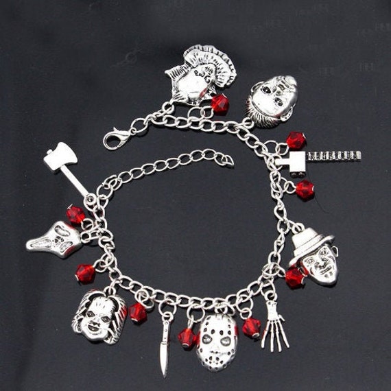 Horror charm bracelet clearance