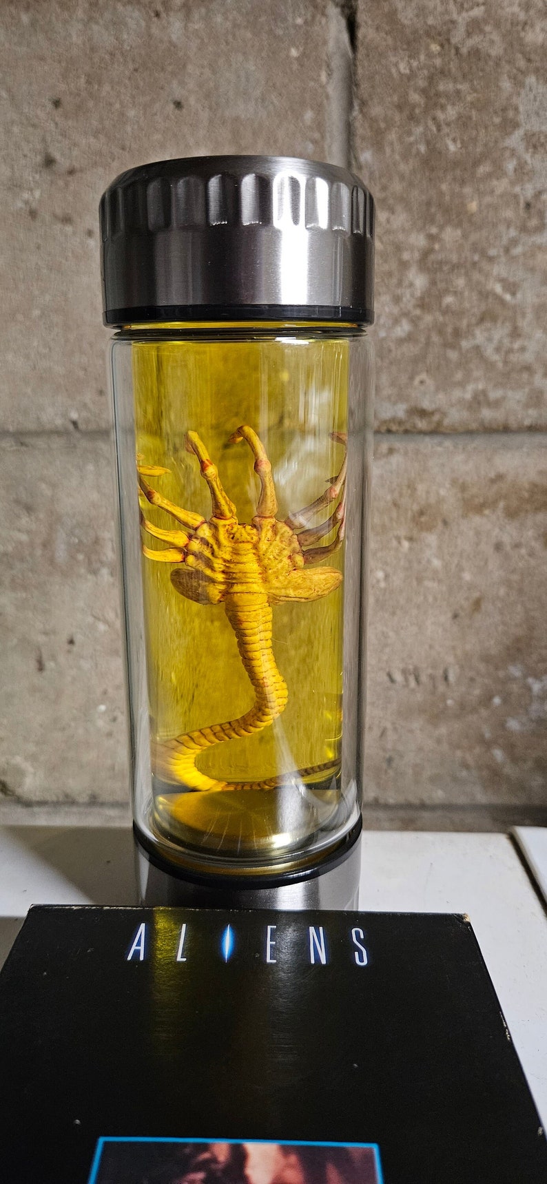 Alien Jar Xenomorph Specimen Facehugger Embryo Glass Jar Movie Prop ...