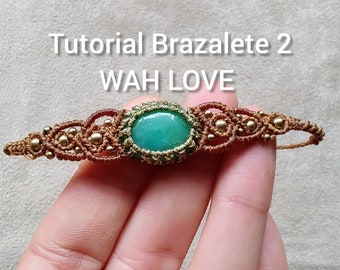 Tutorial to create macrame bracelet - DYI Macramé - Macrame Bracelets - Macrame Classes
