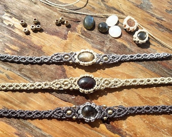 Tutorial to create macrame bracelet - DYI Macramé - Macrame Bracelets - Macrame Classes