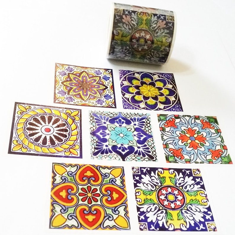 Jielin Washi Tape Talavera Tiles