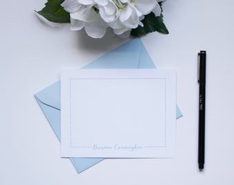 Personalized Stationery, Monogram Stationery, Custom Stationery, Flat Notecards