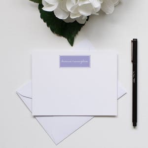 Personalisiertes Briefpapier, Monogramm Briefpapier, benutzerdefinierte Briefpapier, flache Mitteilungs