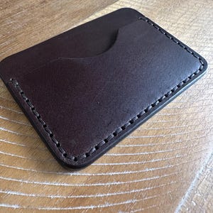 Portafoglio in pelle personalizzato / Porta carte in pelle / Portafoglio sottile / Portafoglio personalizzato / Portafoglio da uomo / Portafoglio monogrammato / Regalo da uomo