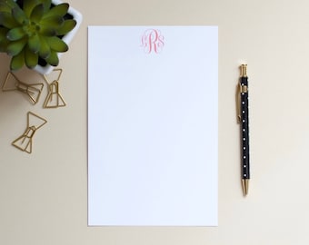 Personalized Notepad / Monogram Notepad / Custom Notepad / Name Notepad / Initial Notepad