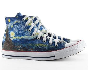van gogh sunflower converse