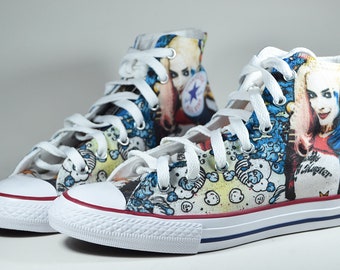 joker harley quinn converse