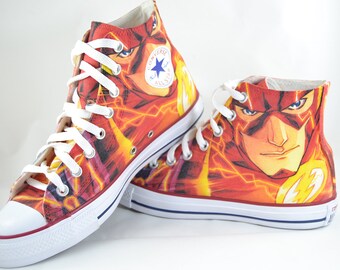 converse flash comic shoes