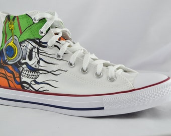 Rosa Floyd Fan Kunst benutzerdefinierte Converse dunkle Rosa Floyd Fan Kunst benutzerdefinierte Converse dunkle