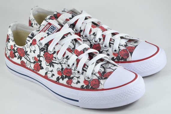 red rose converse