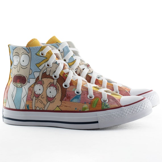 rick and morty converse