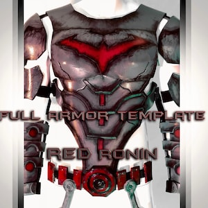 Red Ronin Armor Template