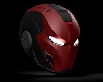 Archivo 3D del casco de Iron Vengeance