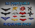 3D Printable Batarang Pack