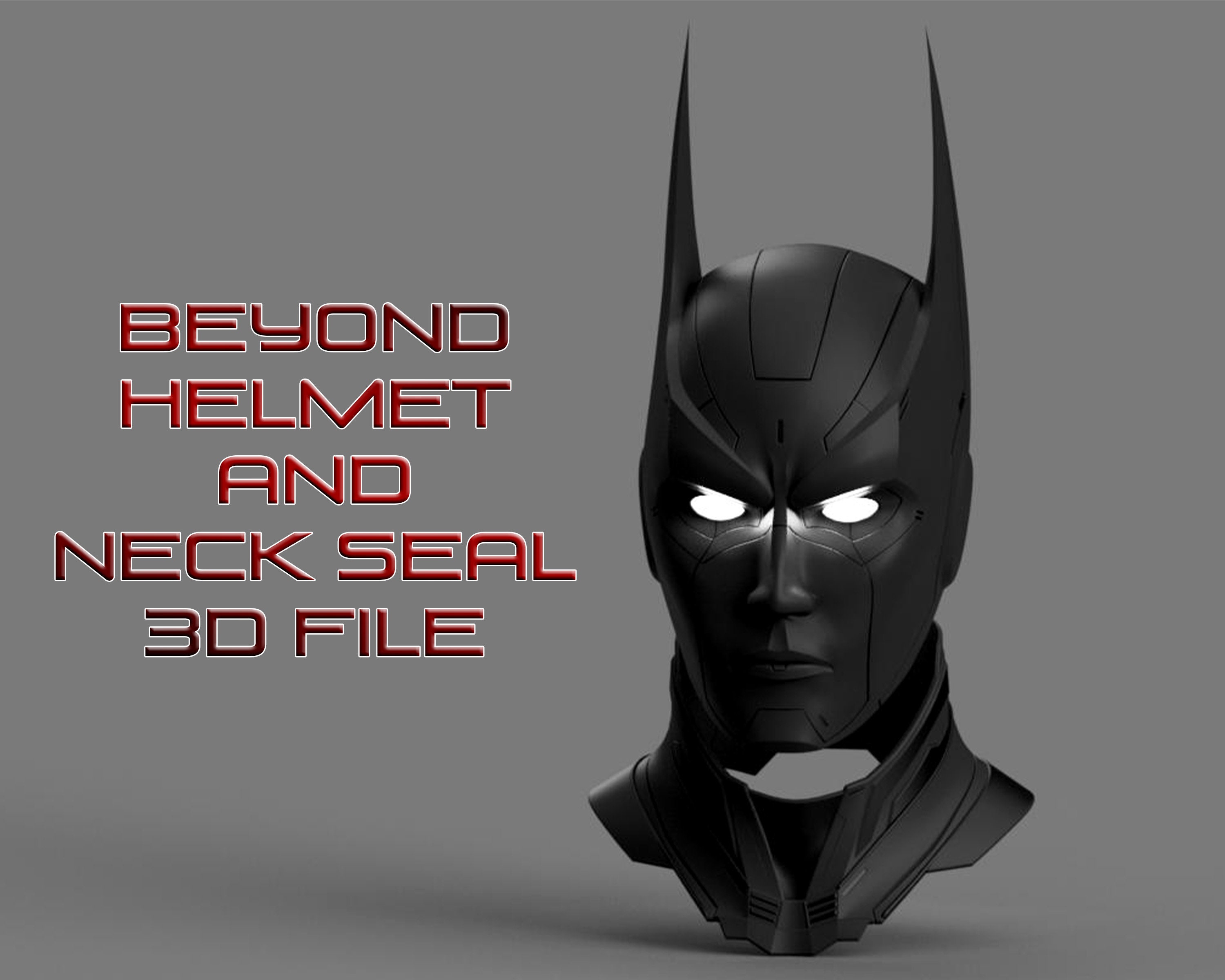 Beyond Helmet and Neck Seal 3D File - Etsy