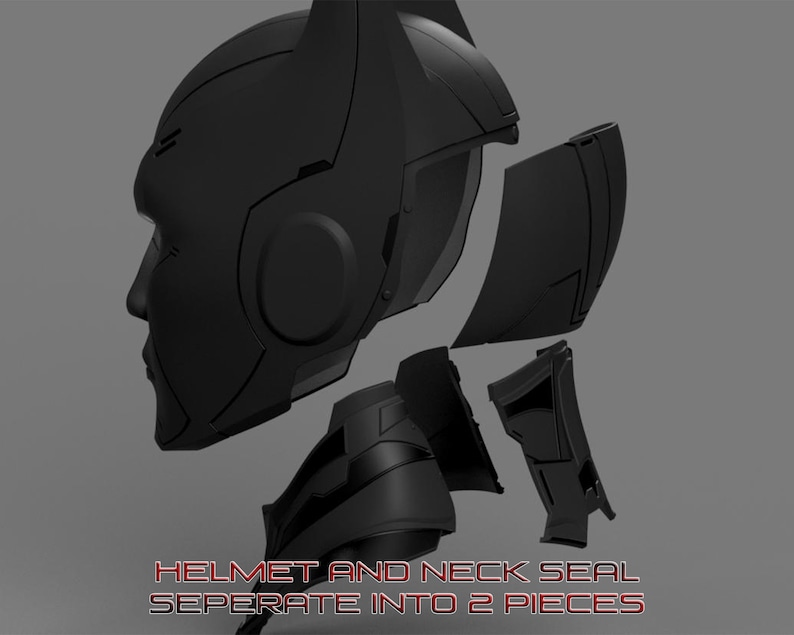 Beyond Helmet and Neck Seal 3D File Etsy