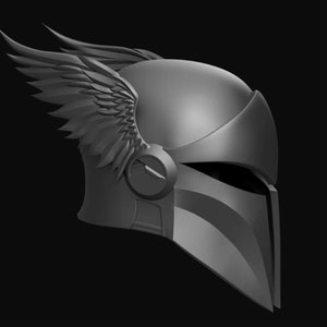 Mandalorian Valkyrie Helmet image 8