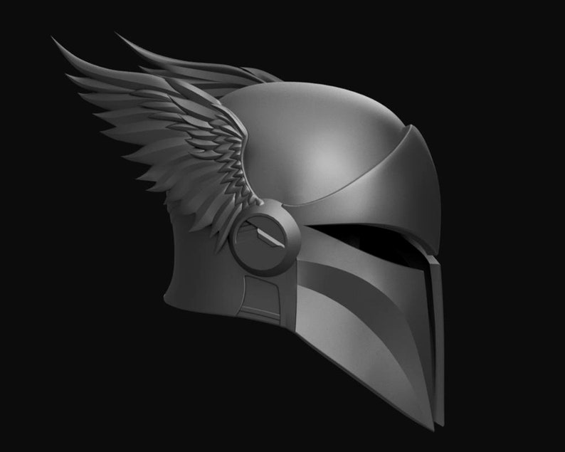 Mandalorian Valkyrie Helmet image 8