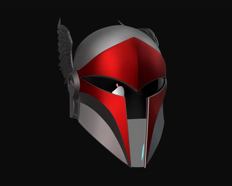 Mandalorian Valkyrie Helmet image 6