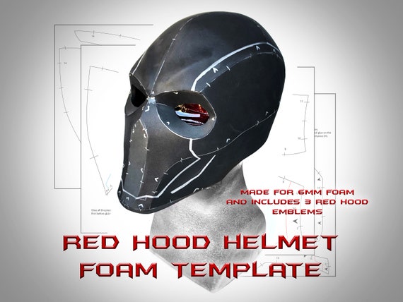 red-hood-helmet-foam-template-card-template