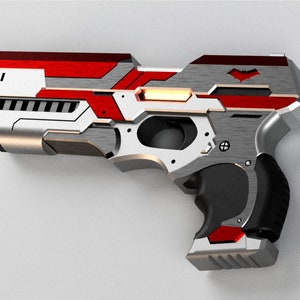 Red Hood Prop blaster 3D File