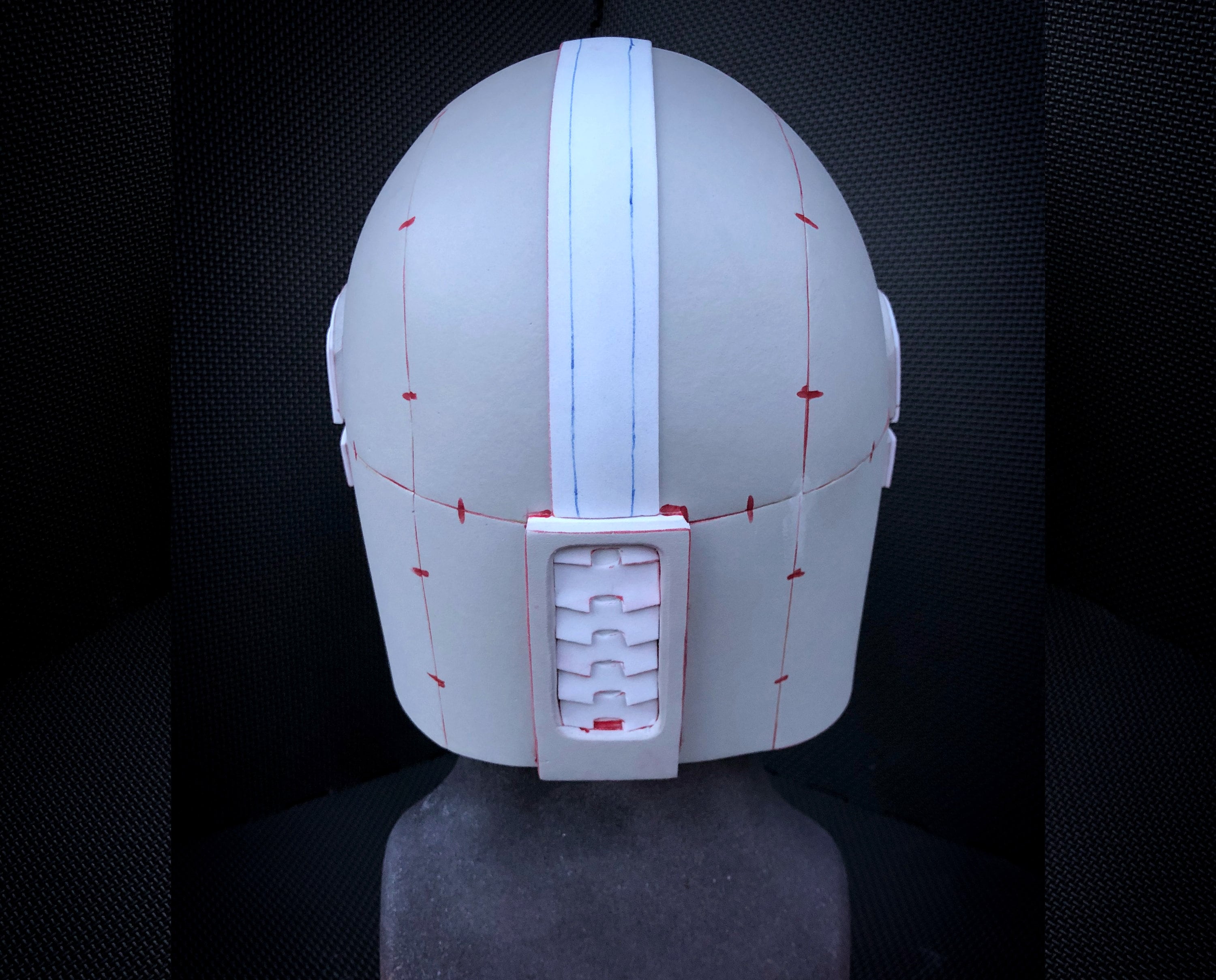 Mandalorian Helmet Foam Template Etsy