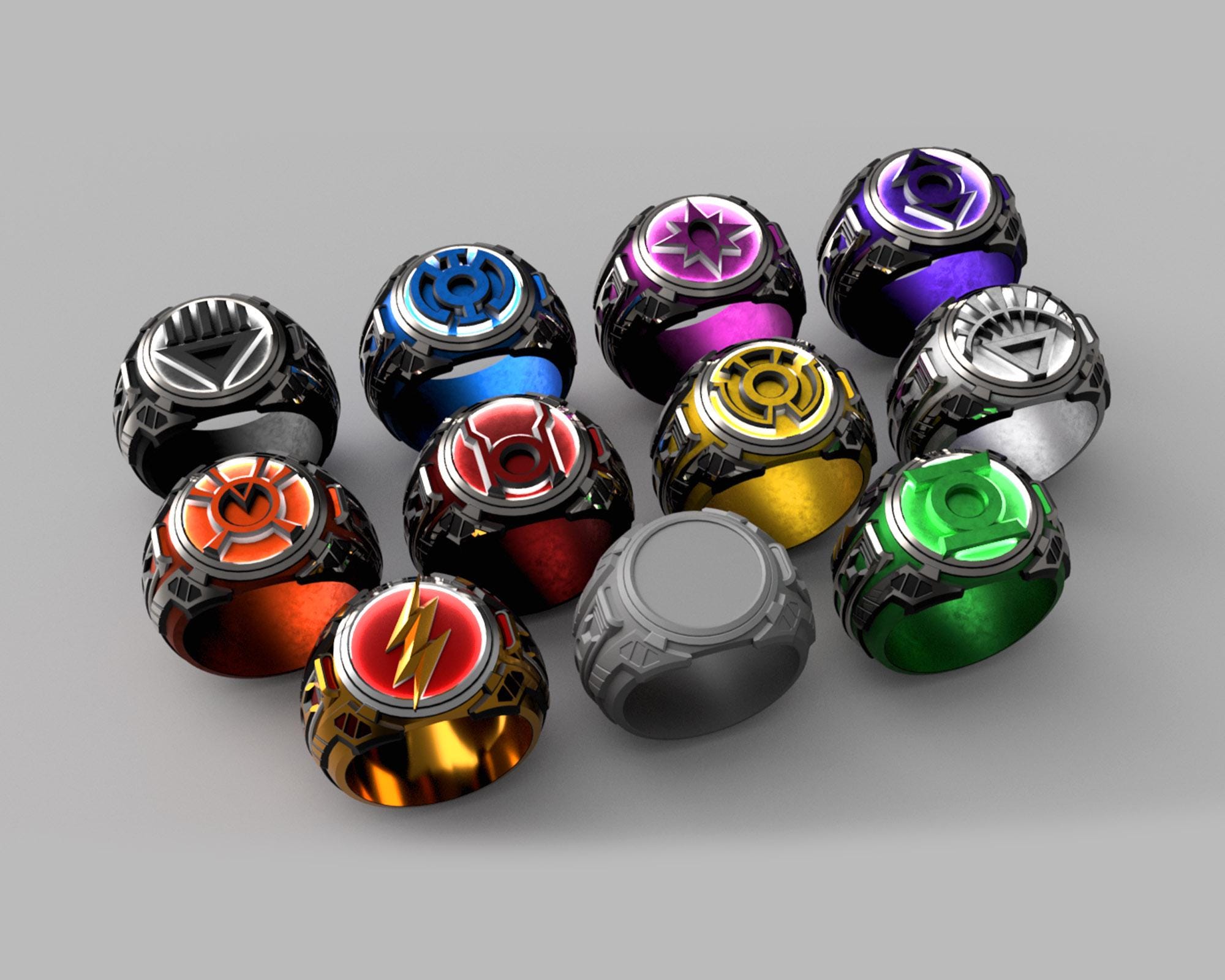 Green lantern power rings - Etsy 日本