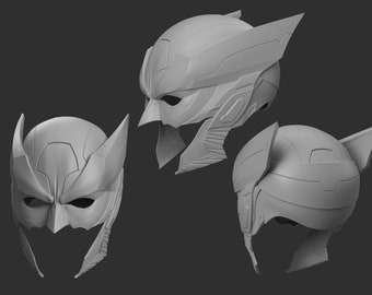 Wolverine Helmet 3D FIle