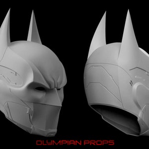 Archivo 3D del casco de murciélago