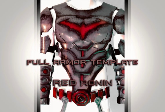 Red Ronin Armor Template
