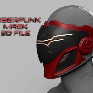 Cyberpunk Mask 3D File