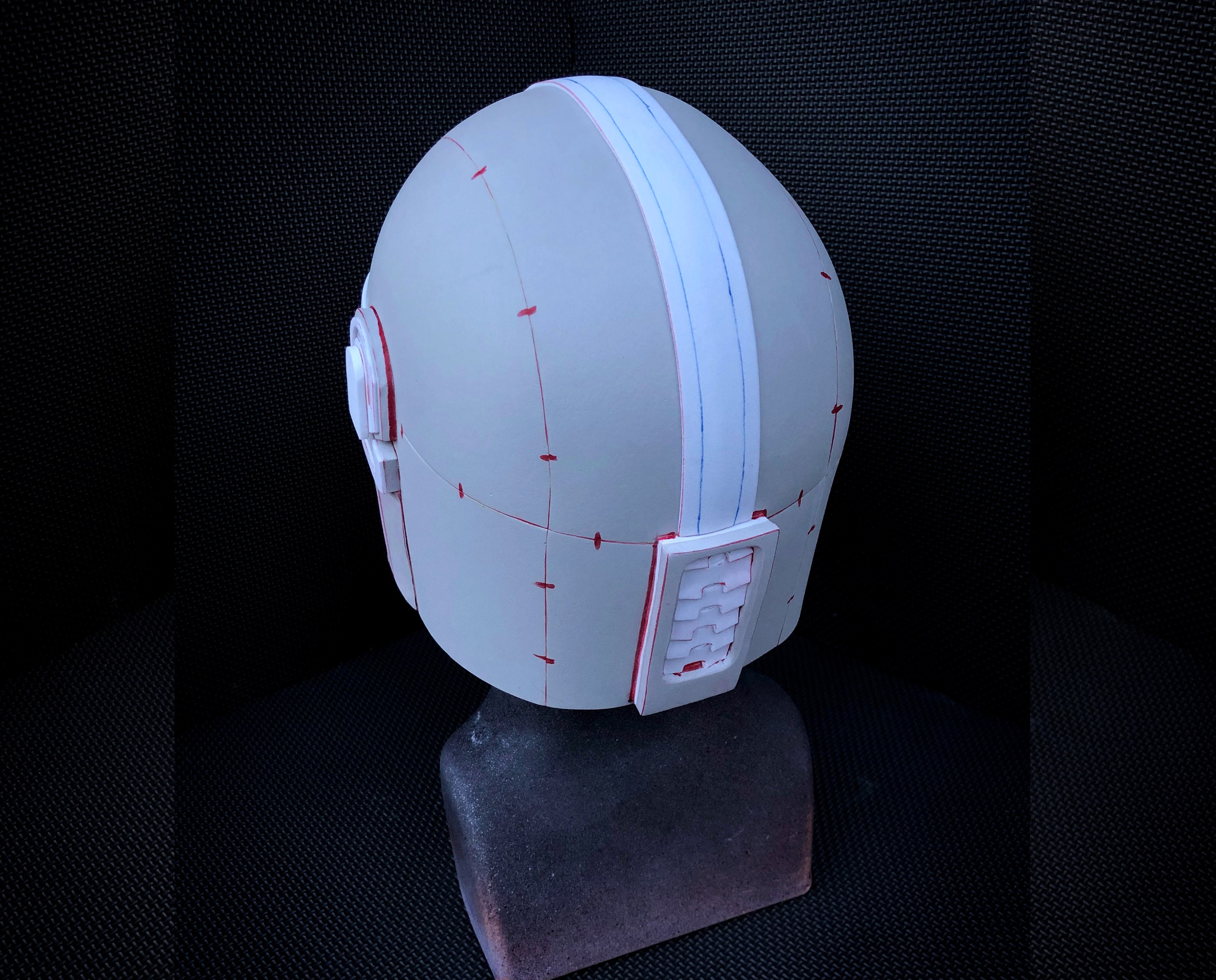 Mandalorian Helmet Foam Template Etsy