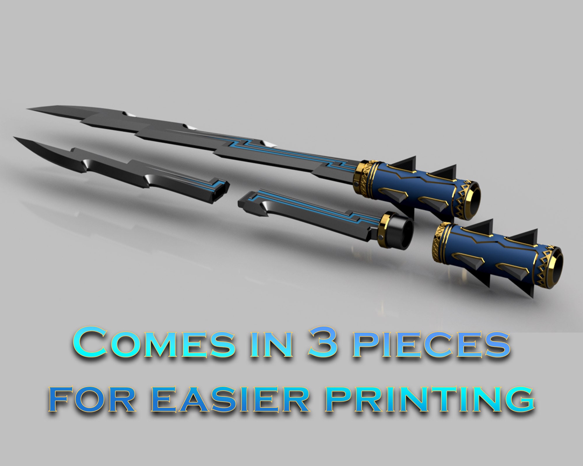 Javelin of Lightning 3D File Etsy