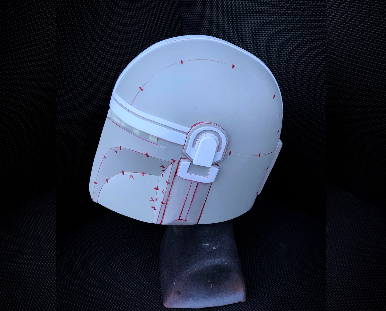 Mandalorian Helmet Foam Template Etsy