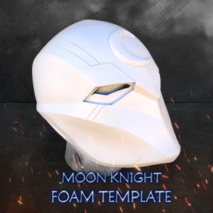 Lunar Knight Helmet Foam Template