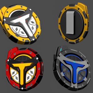 Archivo 3D del comunicador de los Titanes