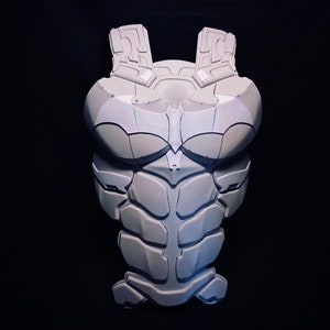 Arkham Chest Piece Foam Template