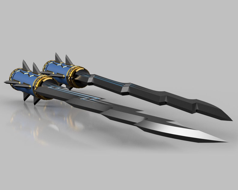 Javelin of Lightning 3D File Etsy