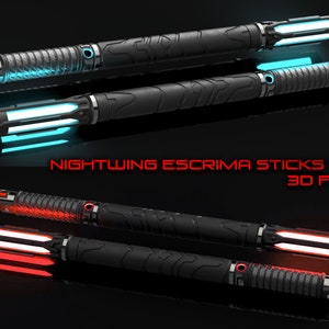 Nightwing Escrima Sticks V.2 3D File
