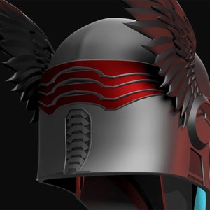 Mandalorian Valkyrie Helmet image 4