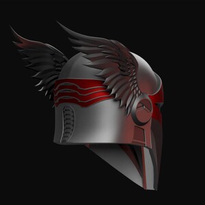 Mandalorian Valkyrie Helmet image 3