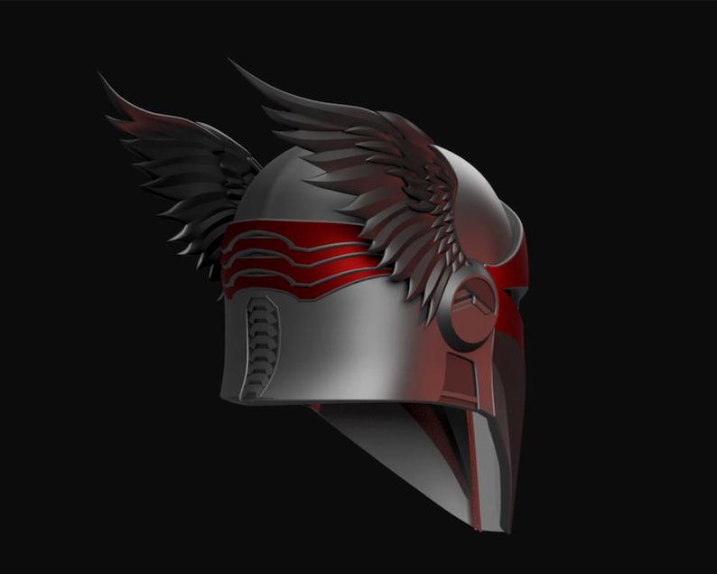 Mandalorian Valkyrie Helmet image 3