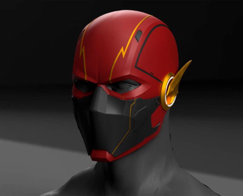 Custom Speedster Mask Speedster Helmet 3D File - Etsy
