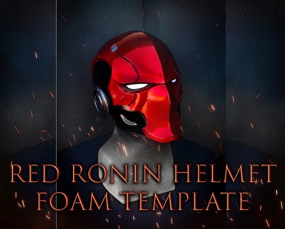 Red Ronin Foam Helmet Template