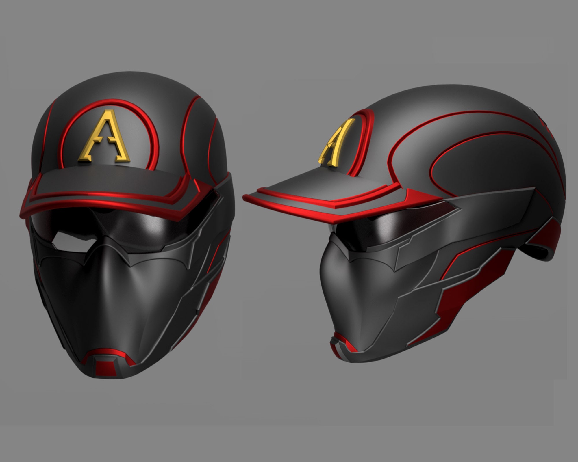 Pro Speedster Helmet 3D File - Etsy