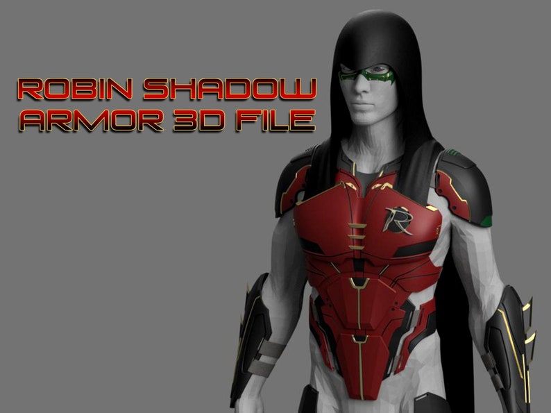 Shadow Armor 3D File - Etsy