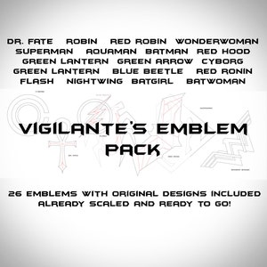 Vigilante&#39;s Emblem Pack